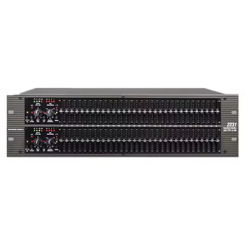 BTFSD 2231 215 Professional equalizer, dual channel, 31 segment, pressure limited, home bar, stage p