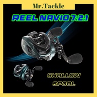 【RL004】 NAVION ATD200 Mesin BC Reel Baitcasting Fishing Reel 7:2:1 Lightweight Casting Reel Shallow 