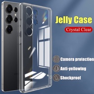 For Samsung Galaxy S24 Ultra 6.8 inch SM-S928B S928U S928W S928N S928E Camera Protection Soft Transp