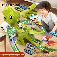 Dinosaur Tracks Toys Race Track Dinosaur Train Toys for Kids Flexible Train Tracks Toys for 3 4 5 6 