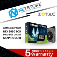 ZOTAC GAMING GEFORCE RTX 3050 ECO SOLO 8GB GDDR6 GRAPHIC CARD - ZT-A30500R-10L