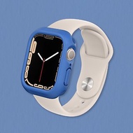 Apple Watch 9/8/SE2/7/6/SE/5/4 邊框保護殼-鈷藍