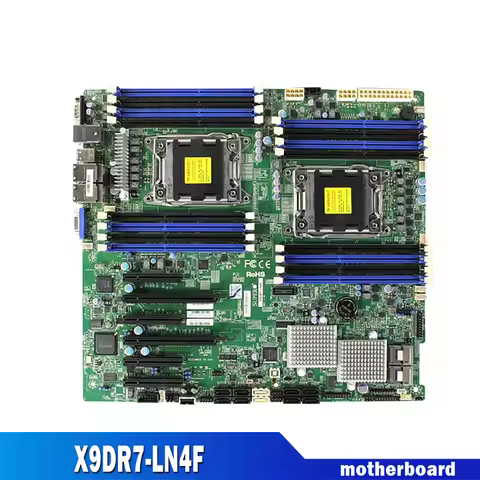 For Supermicro Server System Motherboard 2011 X79 X9DR7-LN4F