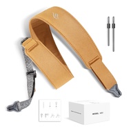 Enya Smart Strap for Guitar Bass and Ukulele - Quick Release Single-Hand Adjustable with Leathery Texture Guitar Strap