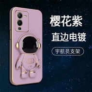soft case infinix note 12 g96 astronot plating premium handphone - purple