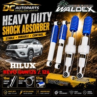 WALDEX HEAVY DUTY SHOCK ABSORBER TOYOTA HILUX REVO GUN125 GUN126 FRONT & REAR SET 16MM SHAFT 35MM BO