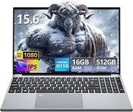 Gaming Laptop, Celeron N150 Laptops(up to 3.6GHz), 15.6 inch Lap top with 16GB DDR4 512GB SSD, Backl