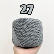 Sợi Macrame dây thừng cotton móc túi xách 500g HUE YARN 2mm