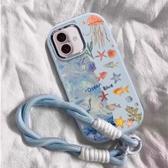 Samsung Case+bracelet Case Silicone Star Casing Samsung A07 A06 a25 5G A55 A56 5G A36 A15 S24 ULTRA 