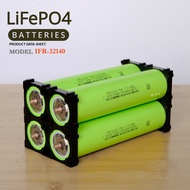 (เมื่อซื้อครบ 4 ก้อน แถมรางยึดแบต ) แบตเตอรี่ 32140 แบบมีเกลียว LifePO4 ความจุ 15Ah จ่ายกระแสสูง 5C