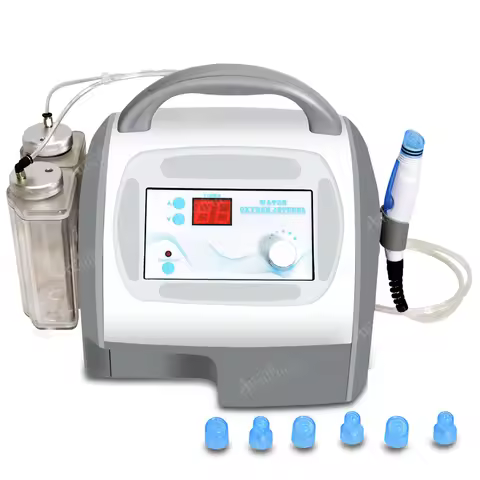 Portable Blackhead Remover Vacuum Oxygen Therapie Facial Jet Peel Oxygen Therapy Machine