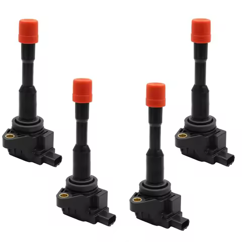 4X 30521-PWA-003 Rear Ignition Coil fit For Honda CITY Civic 7 8 VII VIII JAZZ FIT 2 3 III 1.2 1.3 1