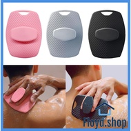 Silicone Body Scrubber Soft Shower Exfoliating Body Scrubber for Body Cleaning Non-Slip Handle