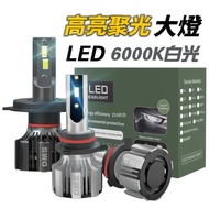 LED Headlight Highlight Concentrating DMS Car Light H4 H7 H11 9005 9006 9012 HIR2 Bulb