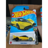HOTWHEELS PAGANI ZONDA R (YELLOW)