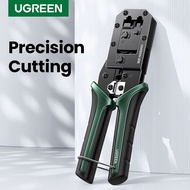 UGREEN RJ45 Crimper Tools RJ45 Crimping Pliers for CAT6/7/8 Ethernet Lan Cable Network Cutter Stripp