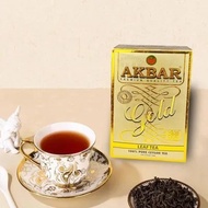 (ysh1)AKBAR 金牌红茶500g盒斯里兰卡原装进口散装茶叶家中公司待客茶叶AKBAR Gold Medal Black Tea 500g雅石茗茶叶
