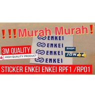 Enkei Sport Rim Rpf1/Rpo1 Sticker1set 4pcs /enkei  Rpf1/Rpo1 Sticker 3M quality / Tip Top Quality