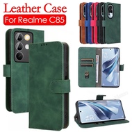For RealmeC85 Flip Leather Phone Case For Realme C85 Pro C85Pro C85X C 85 RealmeC85 Pro RealmeC85Pro