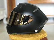 Ready Stock + Free Visor!! SHOEI X14 MATT BLACK MOTORCYCLE FULL FACE HELMET