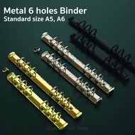 6-Ring Binder Mechanism – A5/A6 Sizes – Notebook & Planner Ring