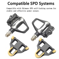 RACEWORK Road Bike Pedal Bearing Clipless Pedal Cleats For SHIMANO SPD SL System With Locking Plate