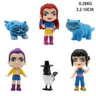 Demon Slayer Team Handheld Figurine KPop Demon Hunters Anime Peripheral Little Tiger Children's Figu