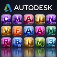 AUTODESK 2026 REVIT FUSION360 NAVISWORKS AUTOCAD | OWN EMAIL ACTIVATION | OFFICIAL LICENSE | 1 YEAR 