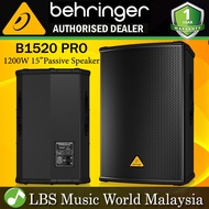 Behringer B1520 PRO 1200W 15" Passive Speaker - Each (B1520PRO B-1520 B1520 PRO)