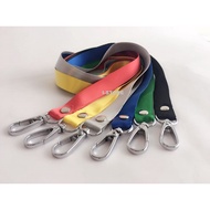 (IStore) Premium Quality Nylon Lanyard 16mm Oval Hook Metal Clip
