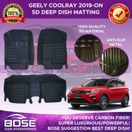 5D Deep Dish for Geely Coolray 2019 - 2023 Deep Dish Car Matting High Quality OEM