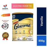 GLUCERNA VANILLA 850GM TIN BESAR SUSU FOR DIABETIC | SUSU DIABETIKS