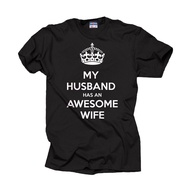 My Husband Has An Awesome Wife T-Shirt Gift For Husband Tee Shirt