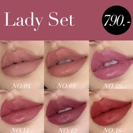 Zeeda lip matte set 6 แท่ง (lady set) Women เครื่องสำอาง Cosmetic ผู้หญิง ริมฝีปาก ลิป