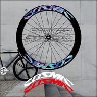 700c bicycle rim stickers, 700c cozmic fixie roadbike COZMIC bicycle rim stickers