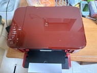 Canon PIXMA MG3670  紅色打印機
