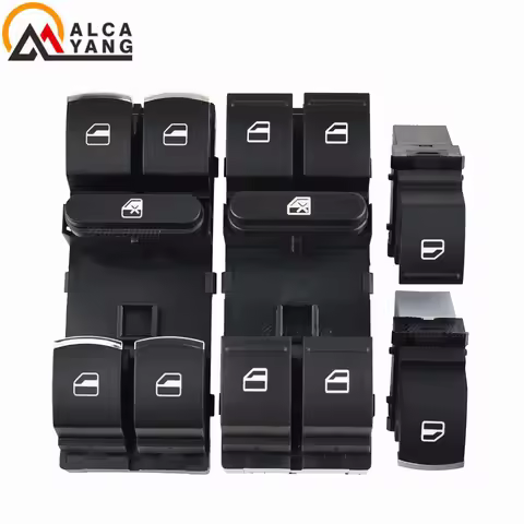 OEM New Master Power Window Switch For Volkswagen CC Jetta Golf Passat Tiguan Skoda Fabia 1K4959857B