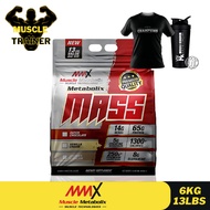 MMX Mass Gainer Protein Mass Gainer Muscle Metabolix Mass Protein (13lbs 6Kg)