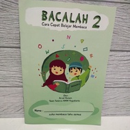 Buku Belajar Membaca BACALAH untuk Anak TK PAUD dan Pra SD