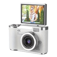 4K HD Digital Camera 6.1cm Flip Screen Professional Camera Support for Taking Photos Recording Video
