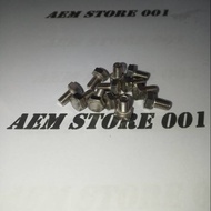 Hex bolt M5 x 8 (0.8cm) stainless 304