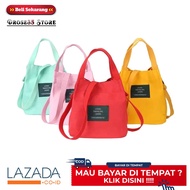 Tas Cewek Sling Bag Korea Mini Design Canvas - Hand Bag kanvas - Tas Selempang Wanita - Tas Wanita - Tas Cewek - Tas Wanita Tali Panjang - Tas Bahu - Tas Mini Korea - Tas Wanita Murah - Tas Cewek Kanvas - Sling Bag Kanvas - Tas Perempuan - Hand Tote Bag