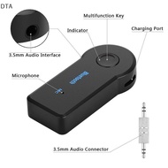 DTA Wireless  5.0 Receiver Transmitter Adapter 3.5mm Jack For Car Music Audio Aux A2dp Headphone Rec