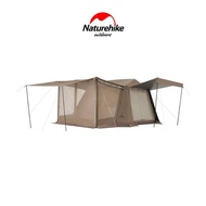 NATUREHIKE Naturehike Village 6.02 II Upgrade Tent Automatic 4 Person Cabin Glamping Titanium Black 