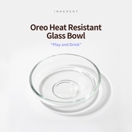 [INHERENT] Oreo Glass bowl for Pet dog cat