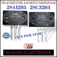 (Murah) Tr Transistor Sanken 2Sa1295 2Sc3264 2 Sa 1295 Sc 3264 Asli