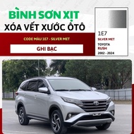 Sơn Xịt Xóa Vết Xước Cho Xe TOYOTA RUSH Màu GHI BẠC Code 1E7 - SILVER MET Chính Hãng OH PAINT Chất L