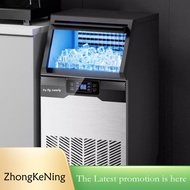 Ice Maker Fully Automatic Ice Maker Machine Commercial Ice Cube Maker Water-Cooled Ice Maker
