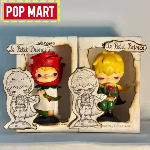 Genuine Pop Mart Hirono X Le Petit Prince Series 8-12cm Pvc/Abs Blind Box Anime Figures Cute Birthda