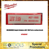 MILWAUKEE Angle Grinders AG7-100 Parts carbon brush - oringinal